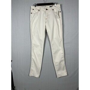 Wrangler Made in USA White Low Rise Straight Leg Jeans Size 31 NWT